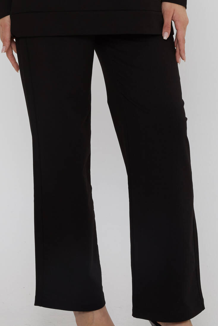 Kadın İkili Takım Leopar Desenli Siyah - 17899 | KAZEE