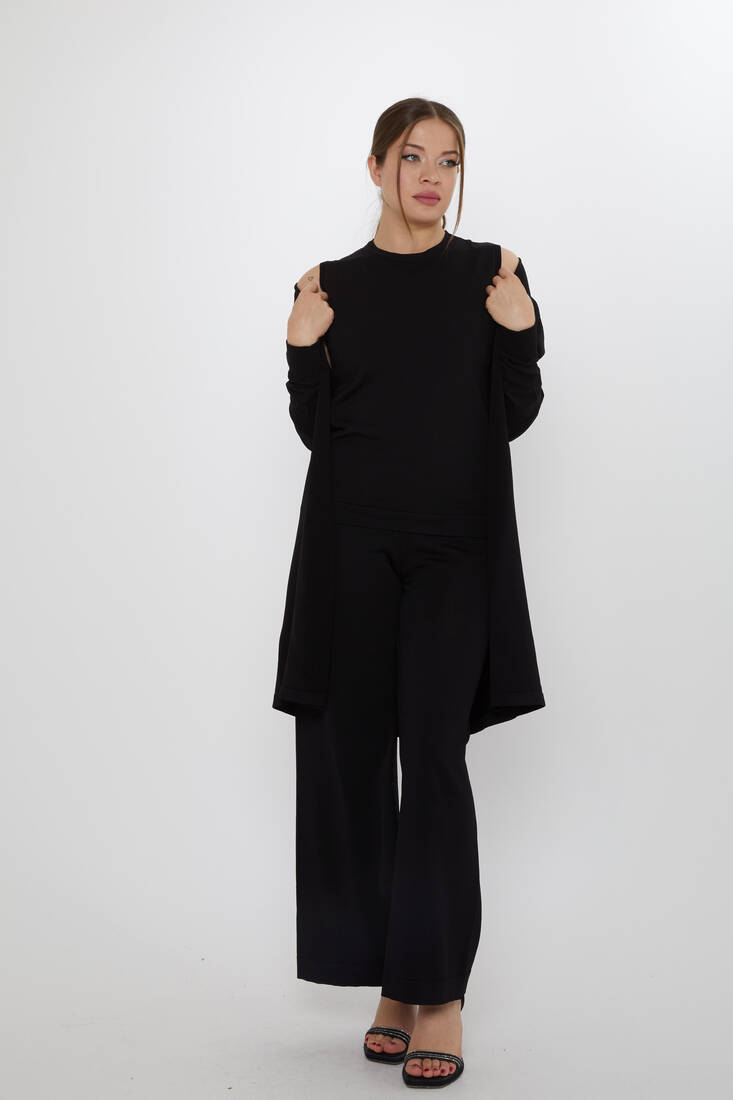 Kadın İkili Takım Siyah - 31842 | KAZEE