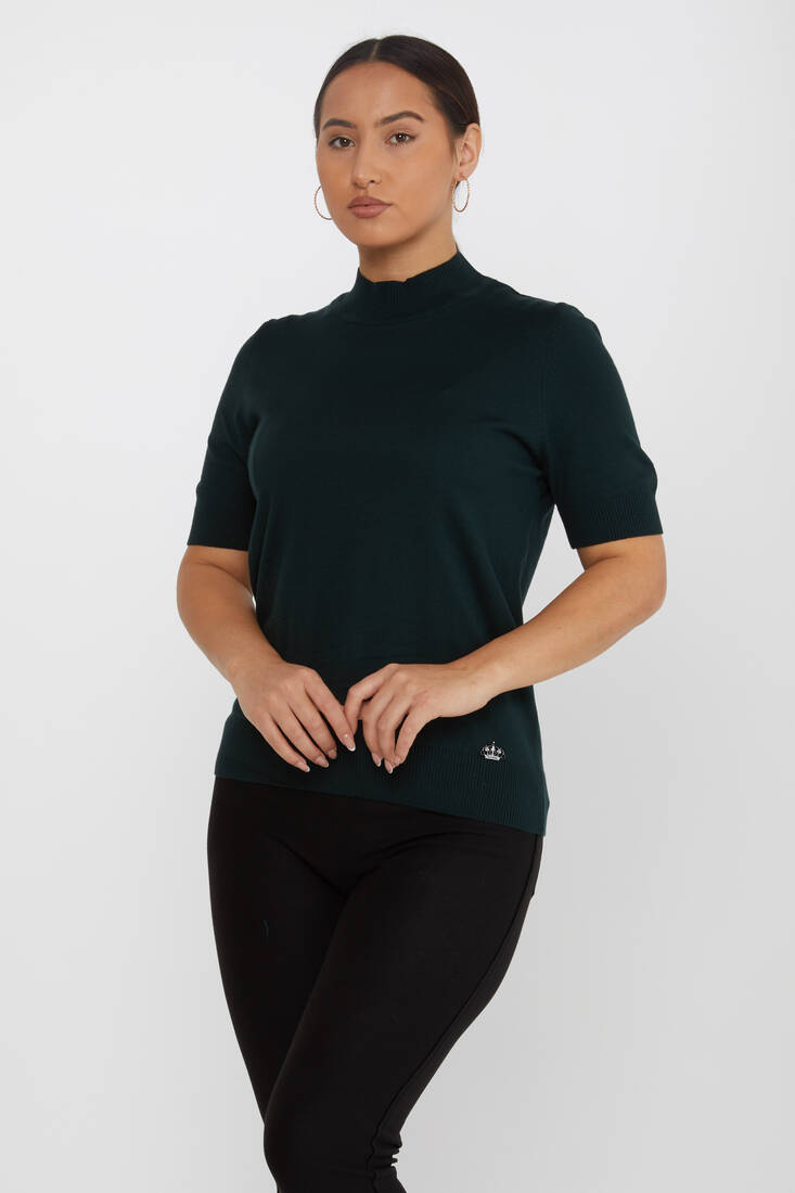 Kazee - Kadın Triko Basic Nefti - 16168 | KAZEE