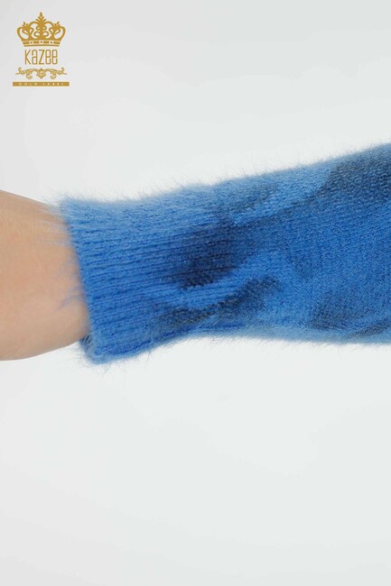 Women's Angora High Collar Blue - 18991 | KAZEE - Thumbnail