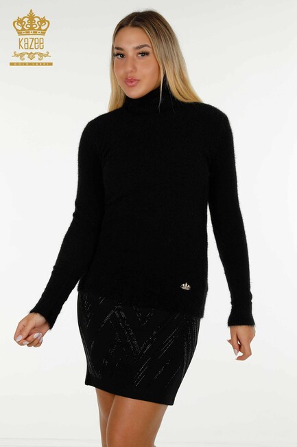 Women's Angora Logo Black - 12046 | KAZEE - Thumbnail