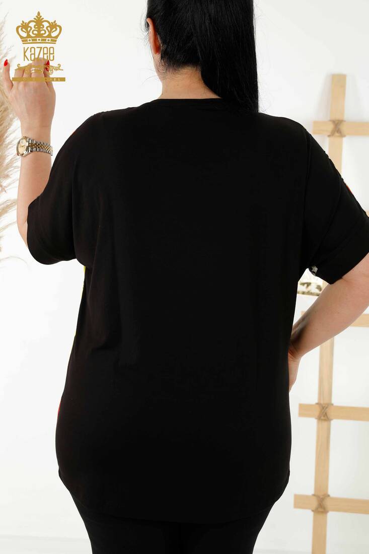 Women's Blouse Patterned Digital - 12073 | KAZEE