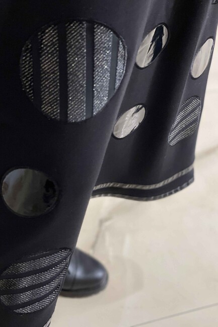 Women's Dress Pocket Detailed Black - 7583 | KAZEE - Thumbnail