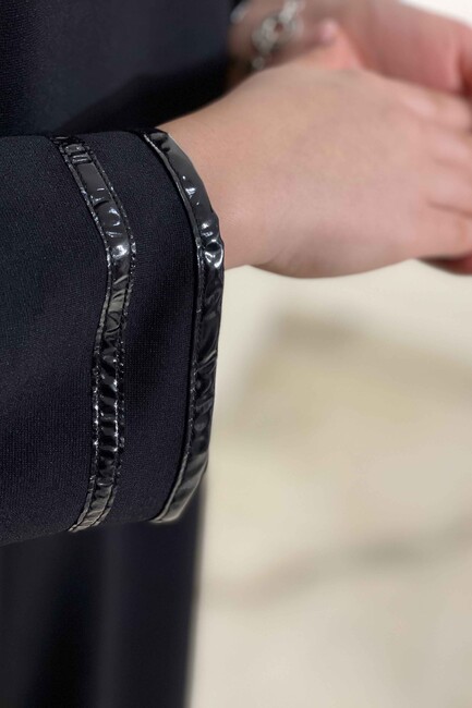 Women's Dress Pocket Detailed Black - 7583 | KAZEE - Thumbnail
