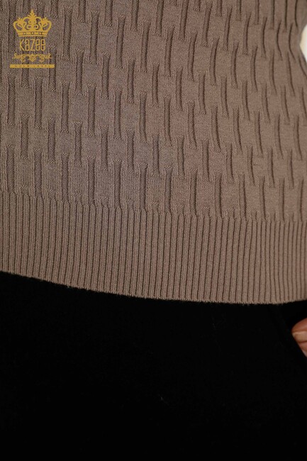 Women's Knitwear American Model Mink - 30338 | KAZEE - Thumbnail
