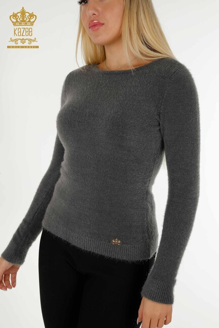 Women's Knitwear Logo Anthracite - 18432 | KAZEE - Thumbnail