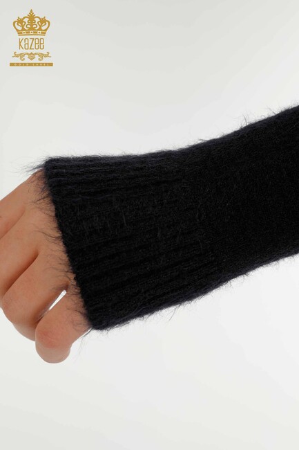 Women's Knitwear Black with Logo - 18432 | KAZEE - Thumbnail