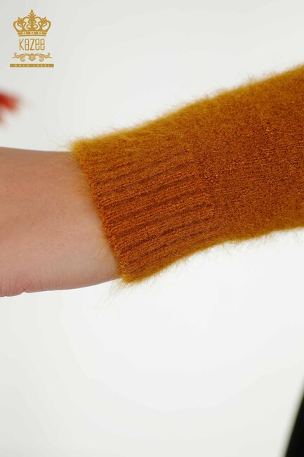 Women's Knitwear Logo Mustard - 18432 | KAZEE - Thumbnail