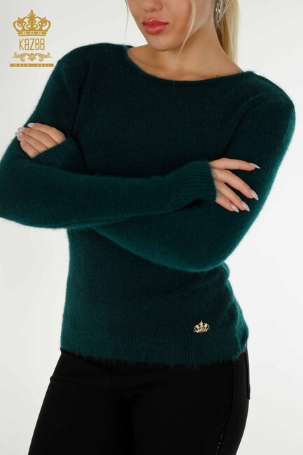 Women's Knitwear Nefti with Logo - 18432 | KAZEE - Thumbnail