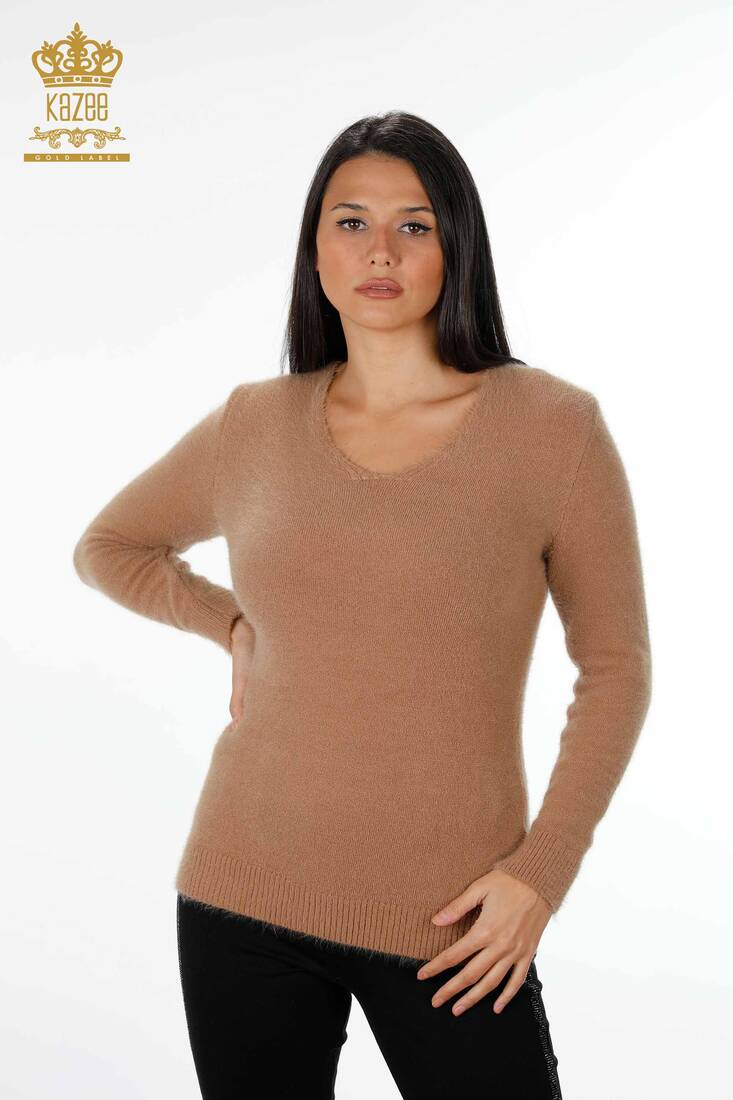 Women's Knitwear Sweater Angora Mink - 12047 | KAZEE
