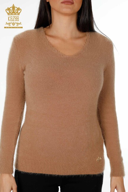 Women's Knitwear Sweater Angora Mink - 12047 | KAZEE - Thumbnail