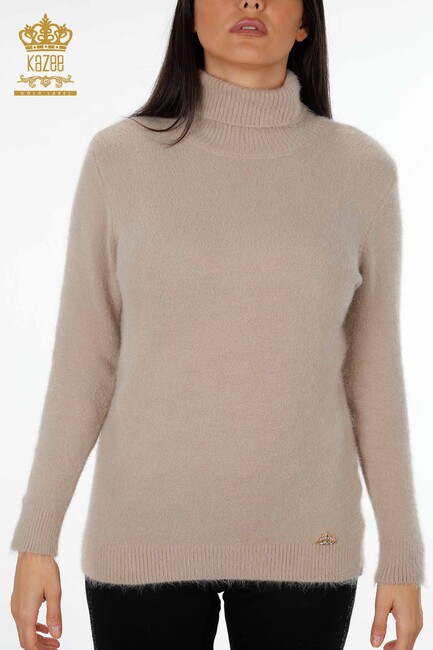 Women's Knitwear Sweater Angora Mink - 18915 | KAZEE - Thumbnail