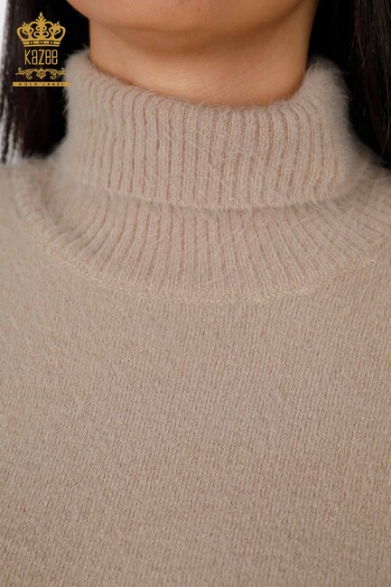Women's Knitwear Sweater Angora Mink - 18915 | KAZEE - Thumbnail