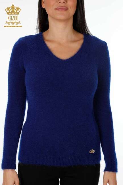 Women's Knitwear Sweater Angora Saks - 12047 | KAZEE - Thumbnail