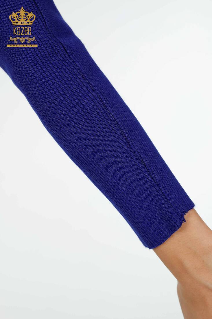 Women's Knitwear Sweater Tiger Detailed Saks - 15292 | KAZEE