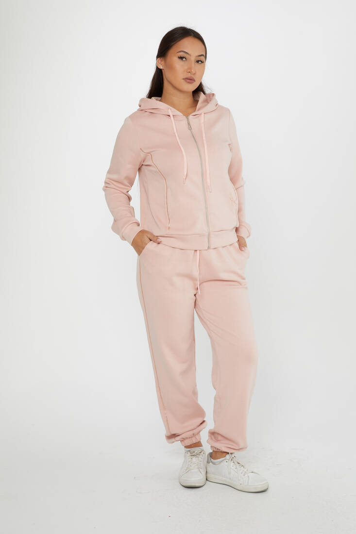 Women's Tracksuit Hooded Powder - 17550 | KAZEE