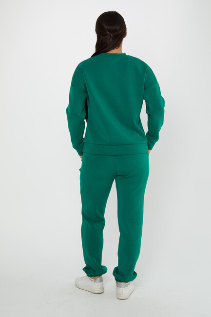 Women's Tracksuit Long Sleeve Green - 17579 | KAZEE - Thumbnail