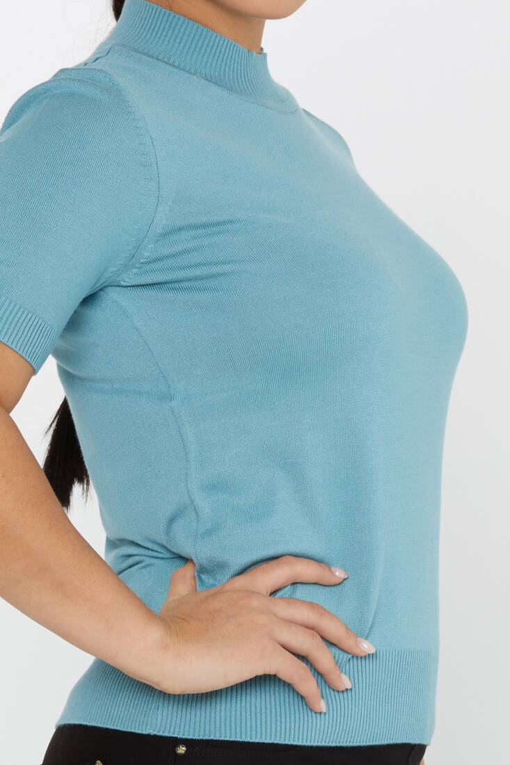 Женский трикотаж американской модели Basic Синий - 14541 | КАЗИ Женский трикотаж американской модели Basic Синий - 14541 | КАЗИ