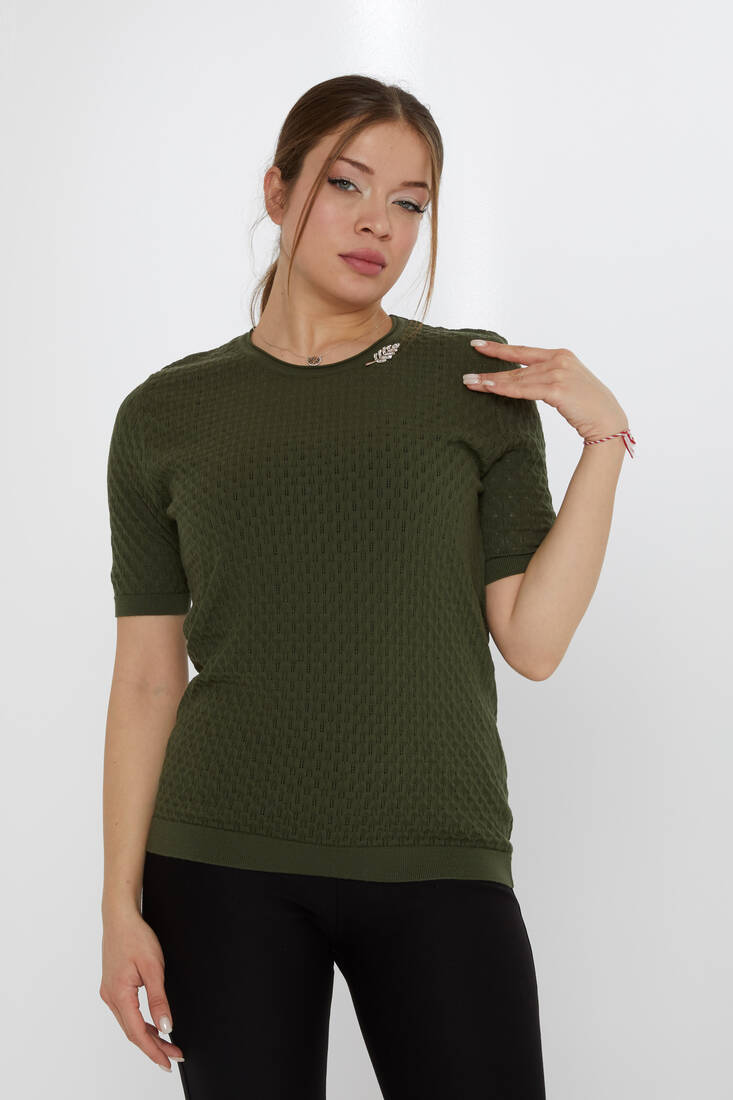 Женский трикотаж с узором Vert - 31811 | КАZEЕ