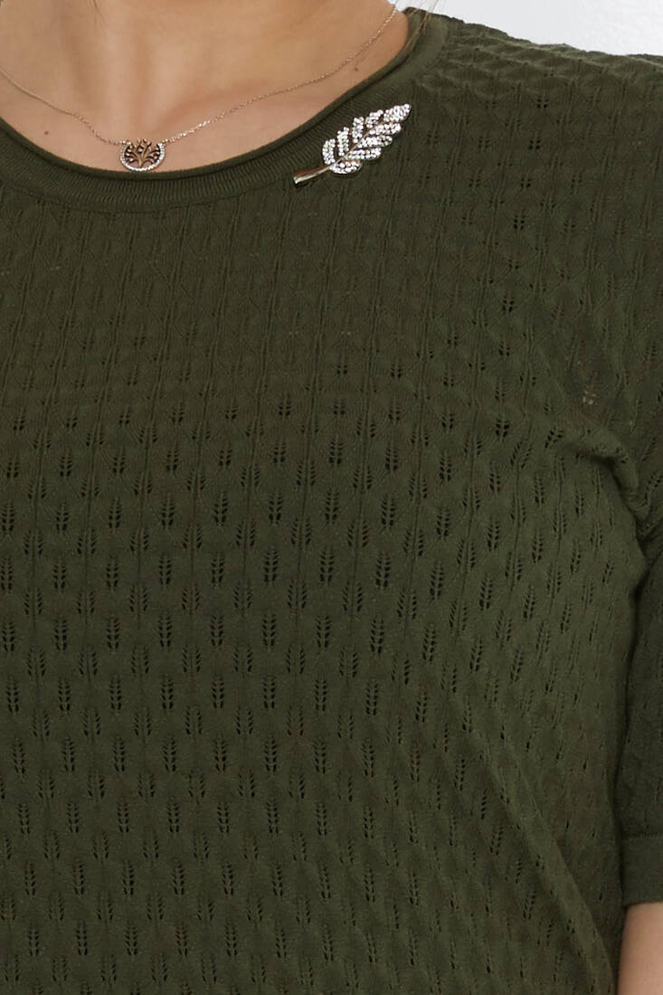 Женский трикотаж с узором Vert - 31811 | КАZEЕ