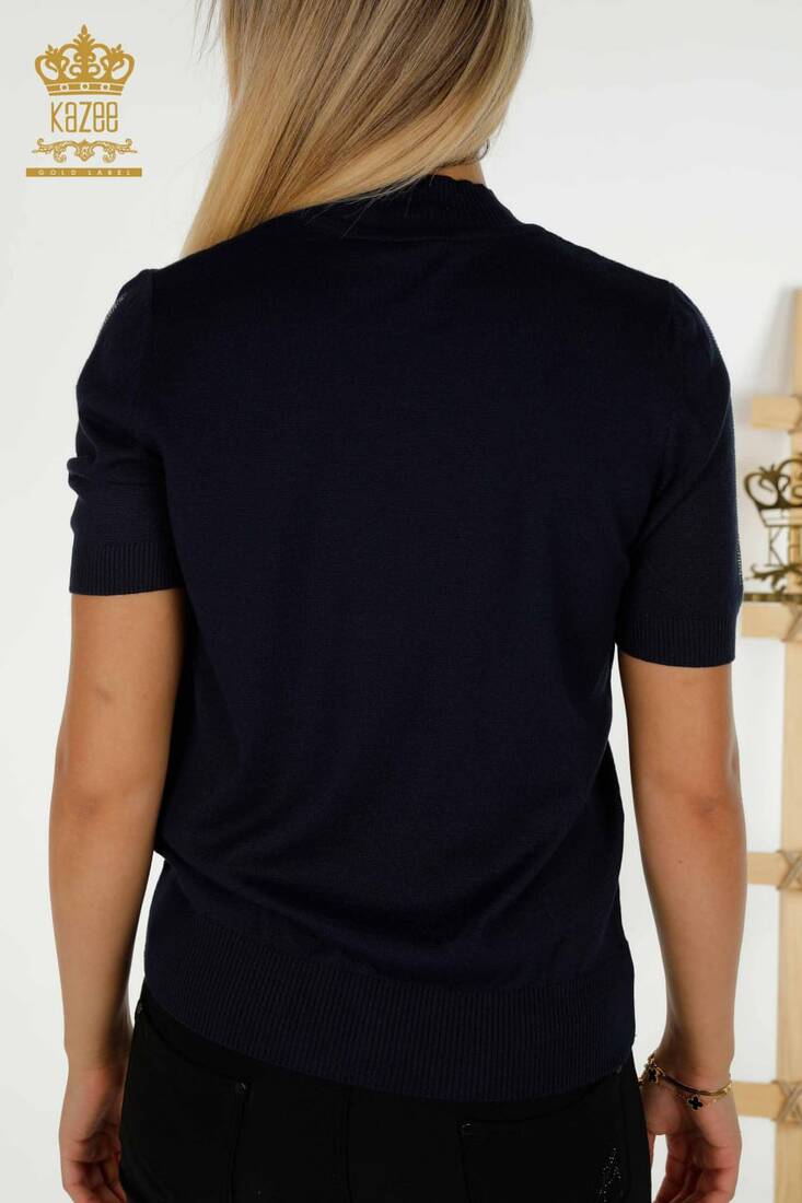 Женский трикотаж Stoned American Model Navy Blue - 30491 | КАZEЕ